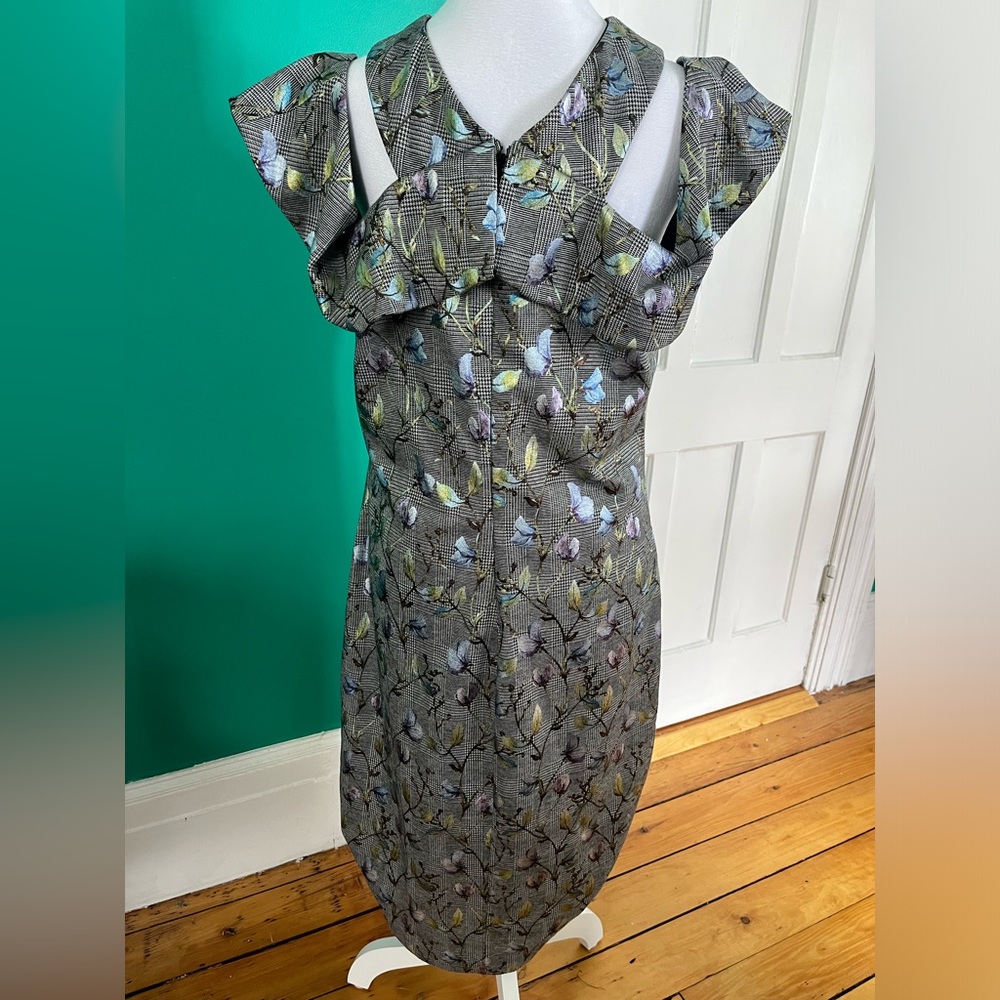 Rachel Roy - Unique Houndstooth/Bird Pattern - image 4